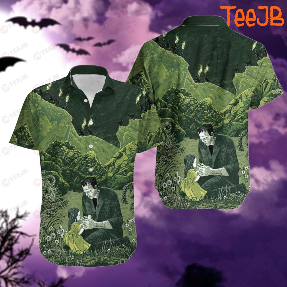 Horror Movie Frankenstein Halloween TeeJB Hawaii Shirt