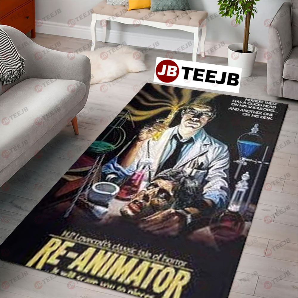 Horror Re-Animator Movie Halloween TeeJB Rug Rectangle