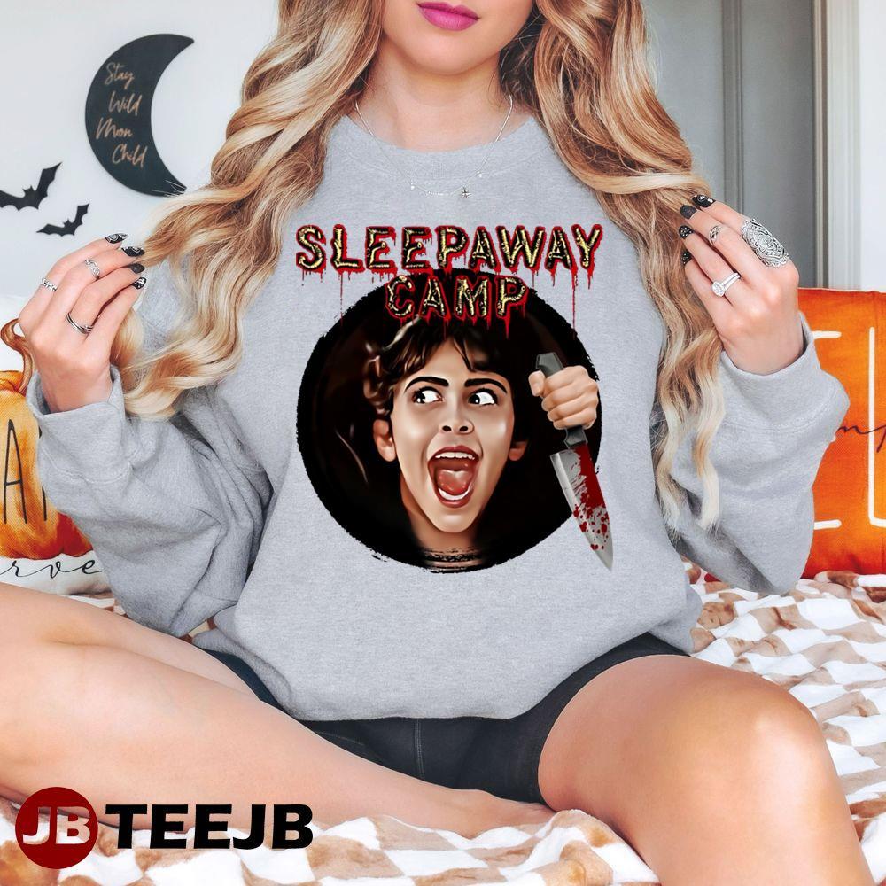 Horror Sleepaway Camp Angela Baker Halloween TeeJB Unisex Sweatshirt