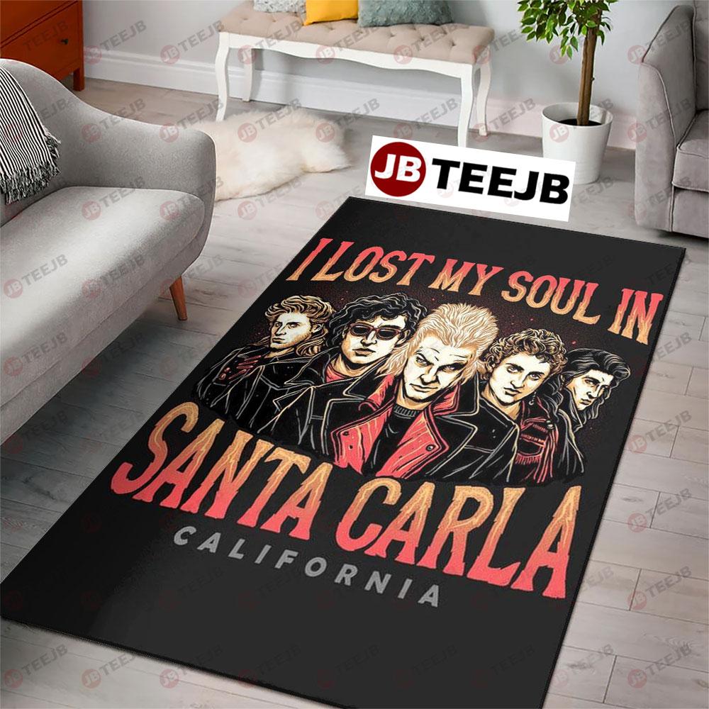 I Lost My Soul In Santa Carlia The Lost Boys Halloween TeeJB Rug Rectangle