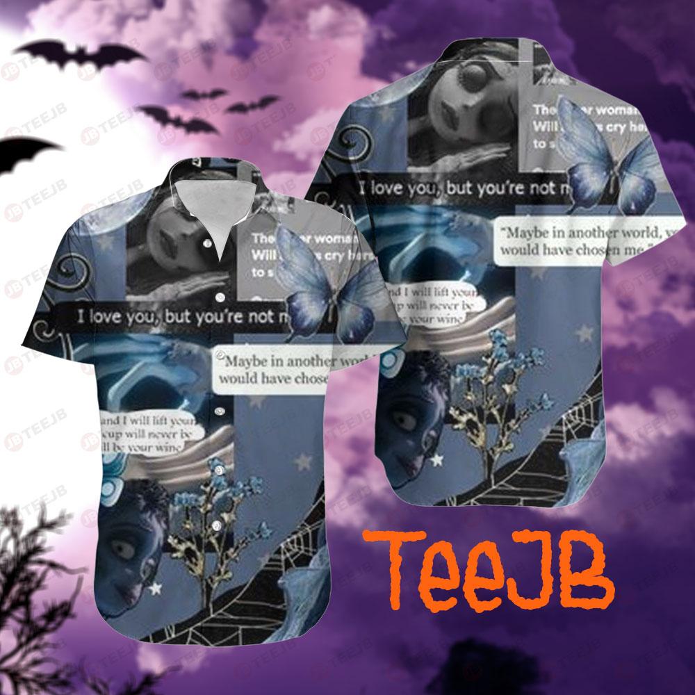 I Love You Corpse Bride Halloween TeeJB Hawaii Shirt