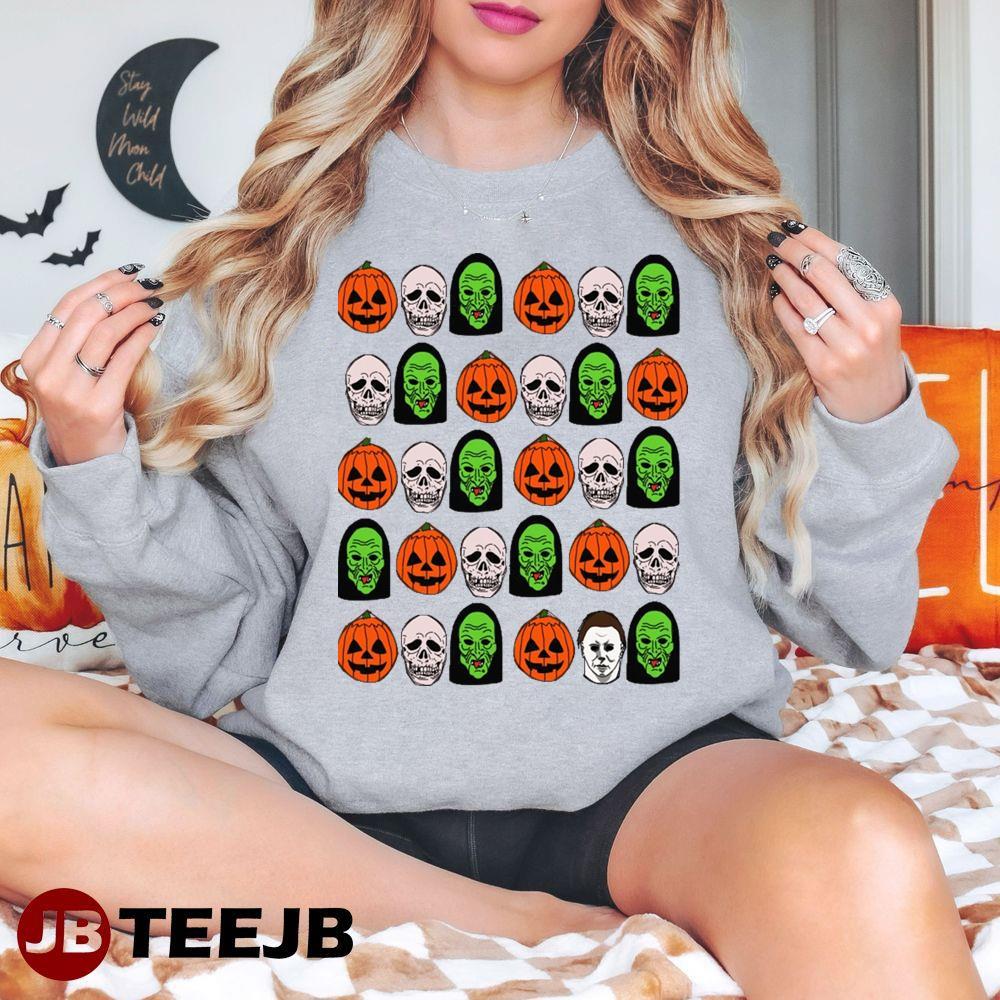 Icons Silver Shamrock Masks Halloween Iii TeeJB Unisex T-Shirt