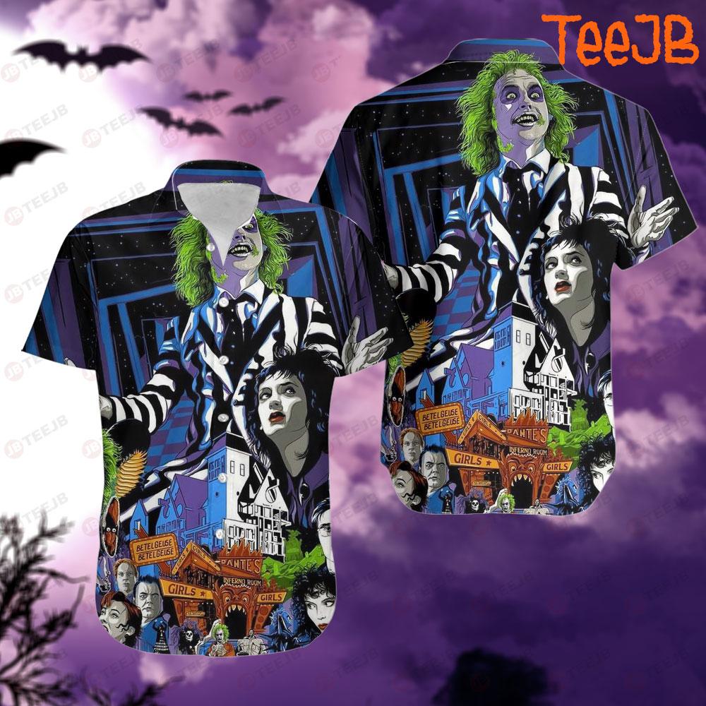 Inferno Room Beetlejuice Halloween TeeJB Hawaii Shirt