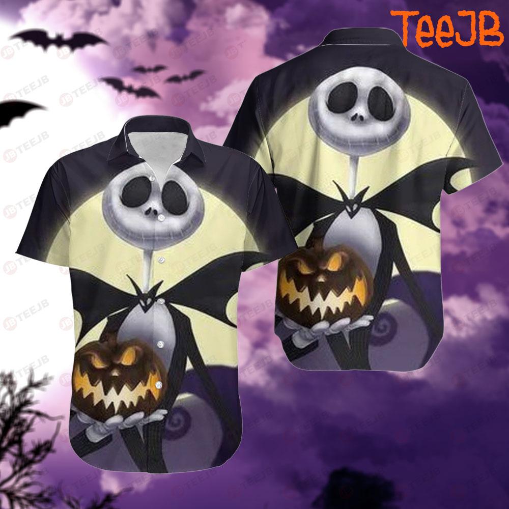 Jack Bat The Nightmare Before Christmas Halloween TeeJB Hawaii Shirt