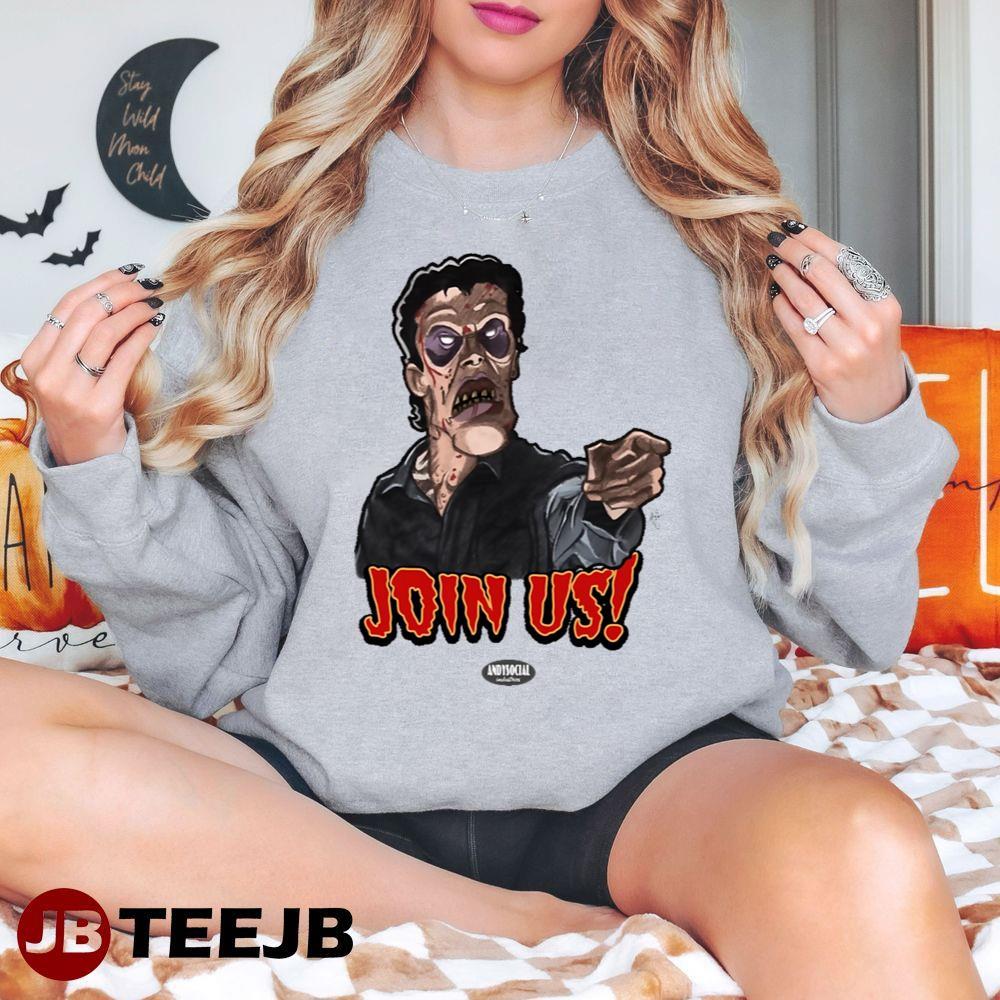 Join Us Ash Williams Halloween TeeJB Unisex T-Shirt