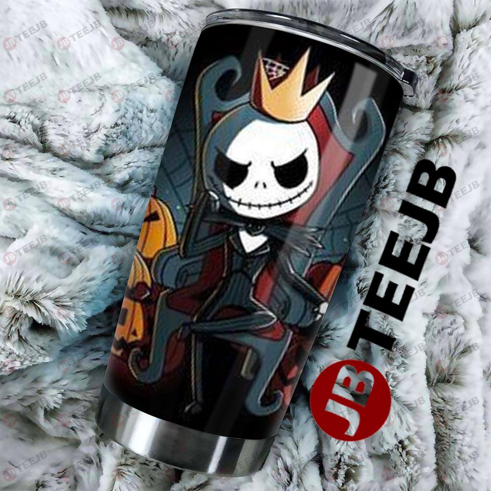 King Jack The Nightmare Before Christmas Halloween TeeJB Tumbler