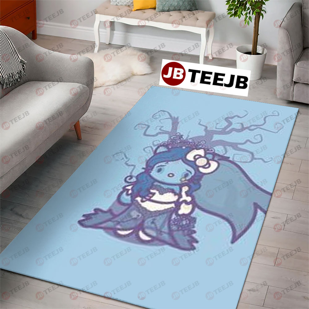 Kitty Corpse Bride Halloween TeeJB Rug Rectangle