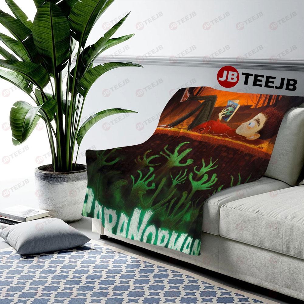 Lie Halloween Paranorman TeeJB US Cozy Blanket