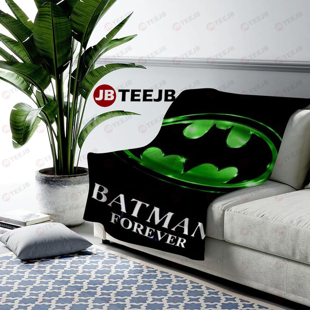 Logo Batman Forever Movie Halloween TeeJB US Cozy Blanket