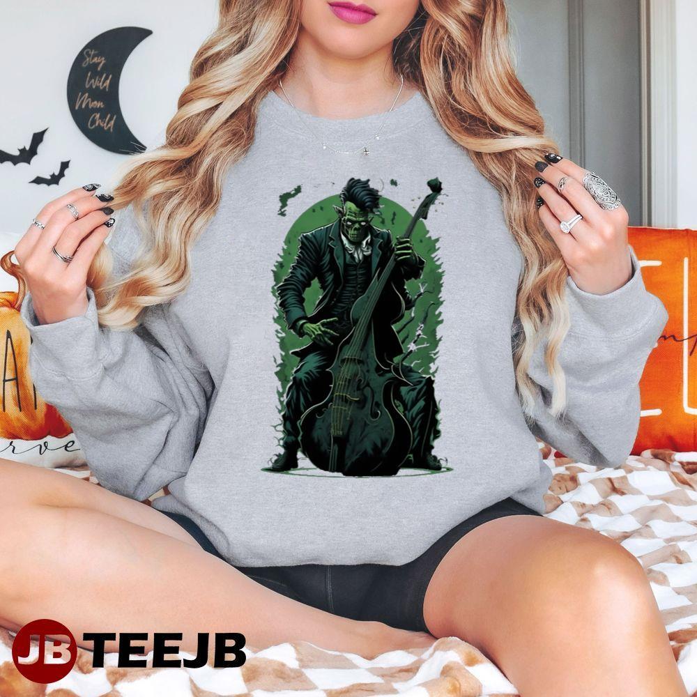 Melodic Monster Frankenstein Halloween TeeJB Unisex T-Shirt