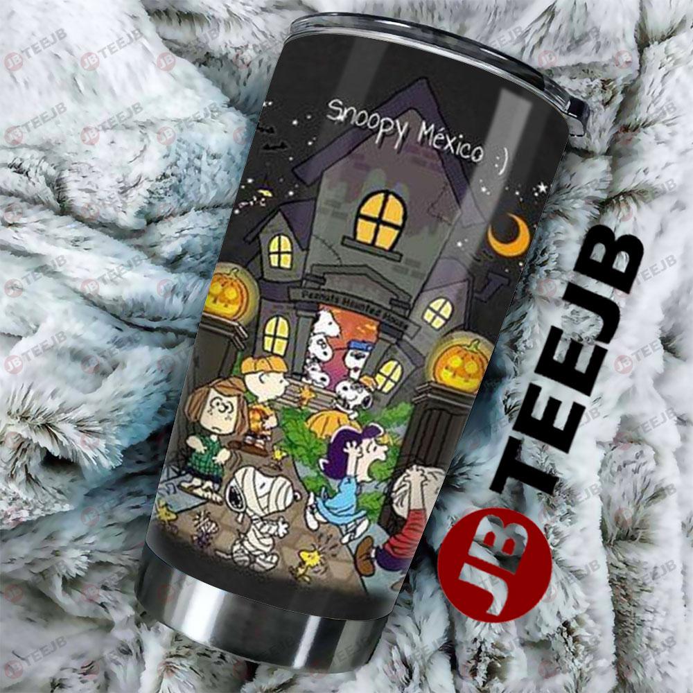 Mexico Snoopy It’s The Great Pumpkin Charlie Brown Halloween TeeJB Tumbler