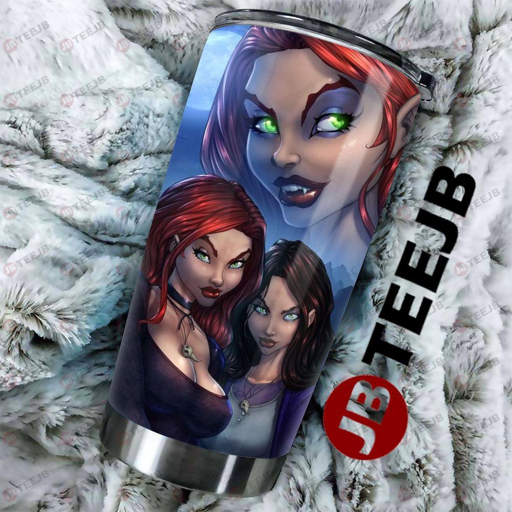 Monster Ginger Snaps Halloween TeeJB Tumbler