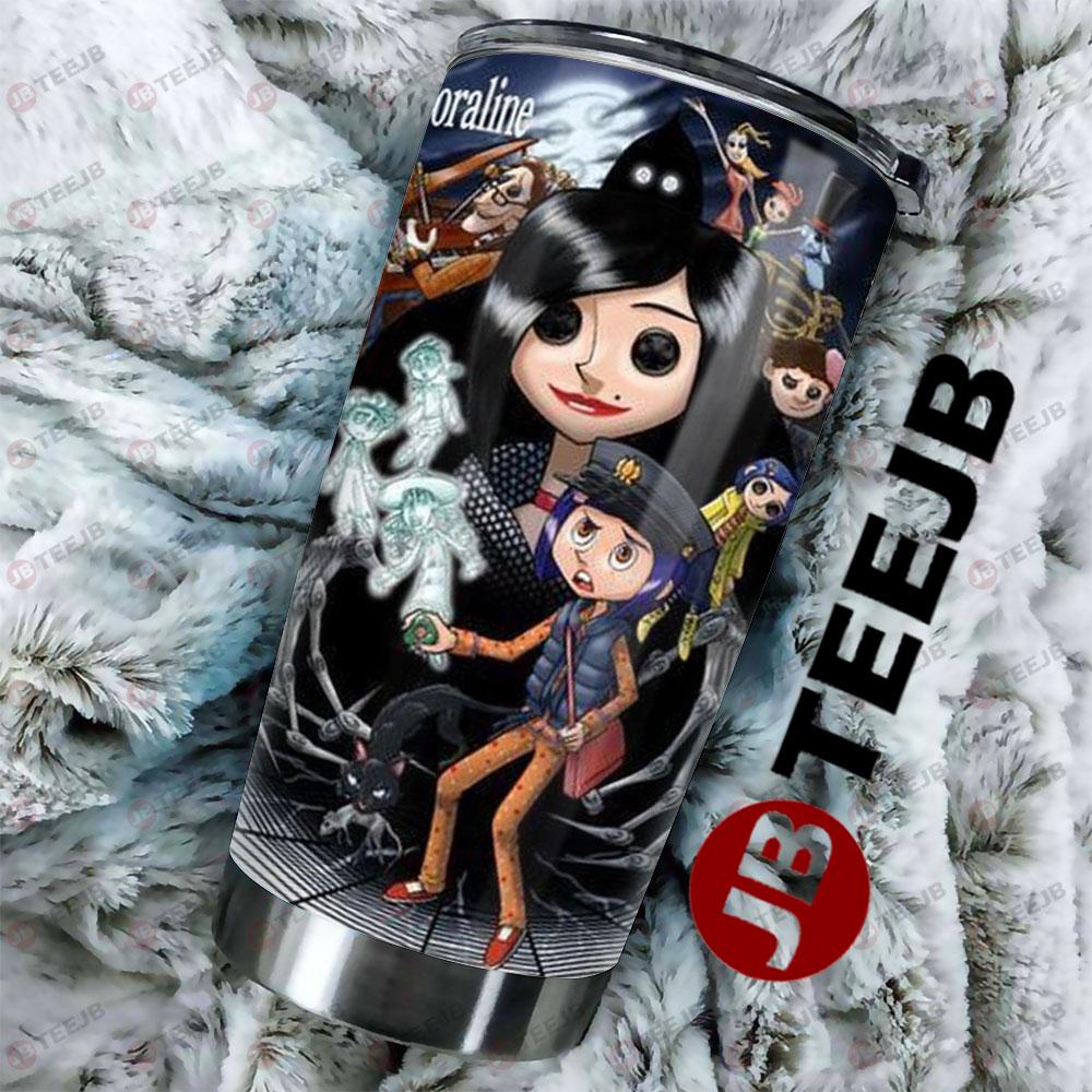 Movie Coraline Halloween TeeJB Tumbler