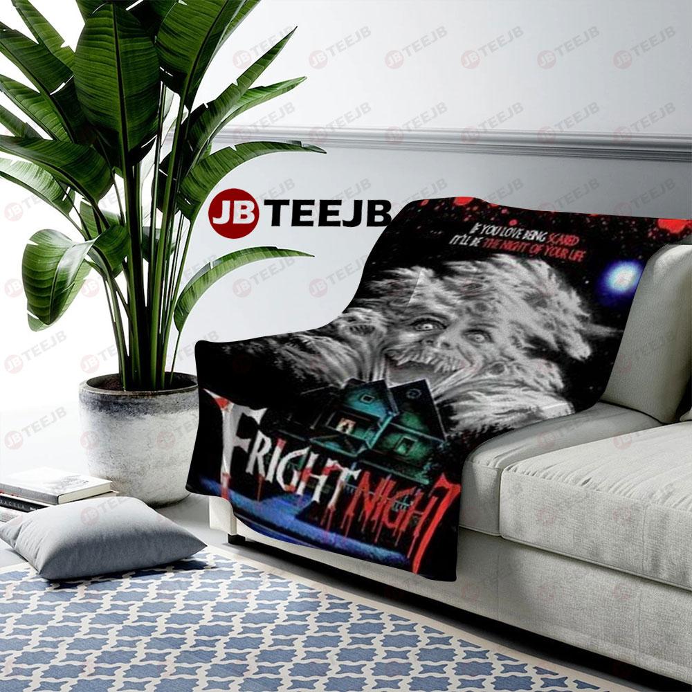 Movie Fright Night Halloween TeeJB US Cozy Blanket