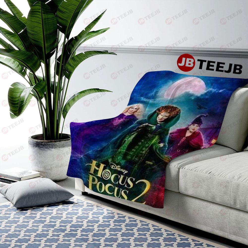 Movie Hocus Pocus Halloween TeeJB US Cozy Blanket