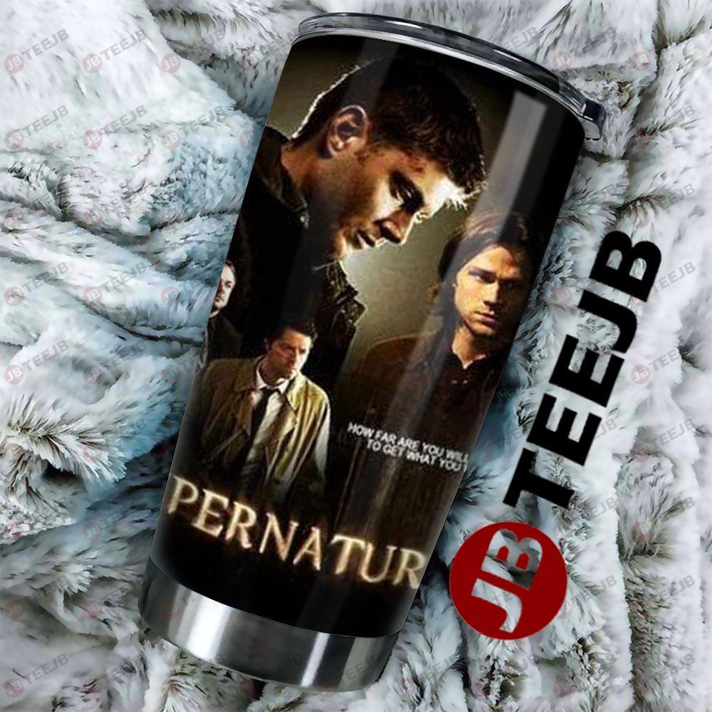 Movie Supernatural Happy Halloween TeeJB Tumbler