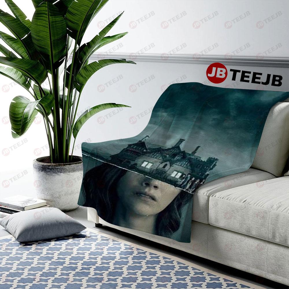 Movie The Haunting Of Hill House Halloween TeeJB US Cozy Blanket