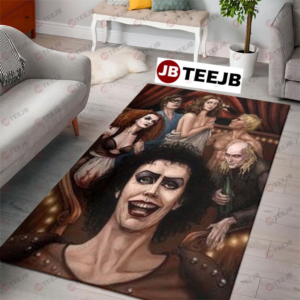 Movie The Rocky Horror Picture Show Halloween TeeJB Rug Rectangle