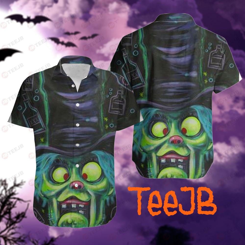 Neon Art Mad Monster Party Halloween TeeJB Hawaii Shirt