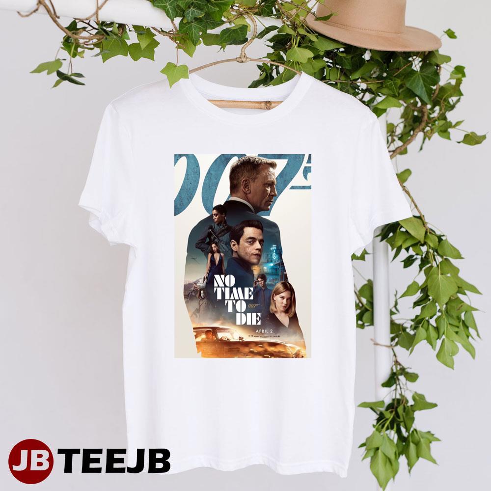 No Time To Die James Bond Daniel Craig TeeJB Unisex T-Shirt