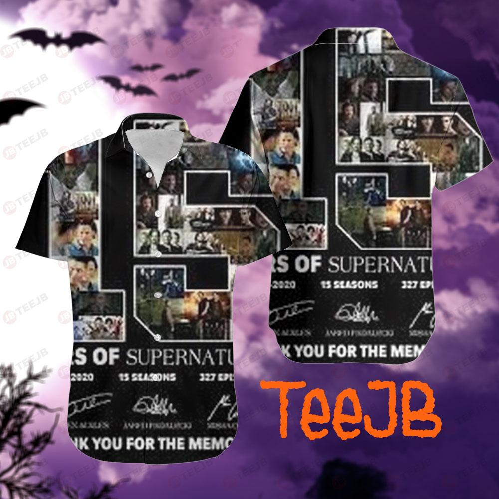 Number 15 Supernatural Halloween TeeJB Hawaii Shirt
