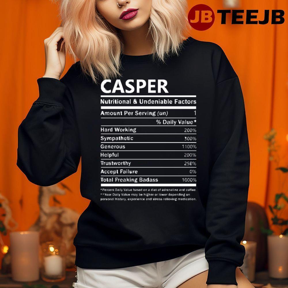 Nutritional And Undeniable Casper Halloween TeeJB Unisex T-Shirt