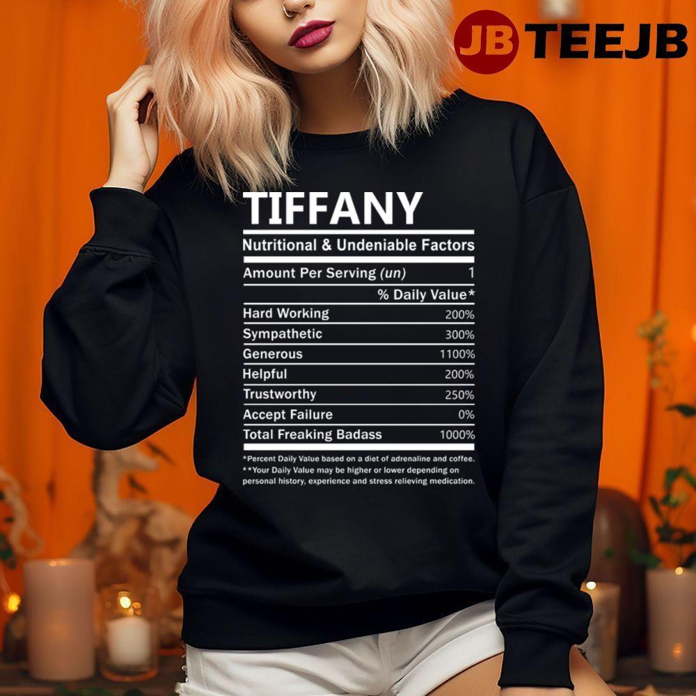 Nutritional And Undeniable Tiffany Halloween TeeJB Unisex Sweatshirt