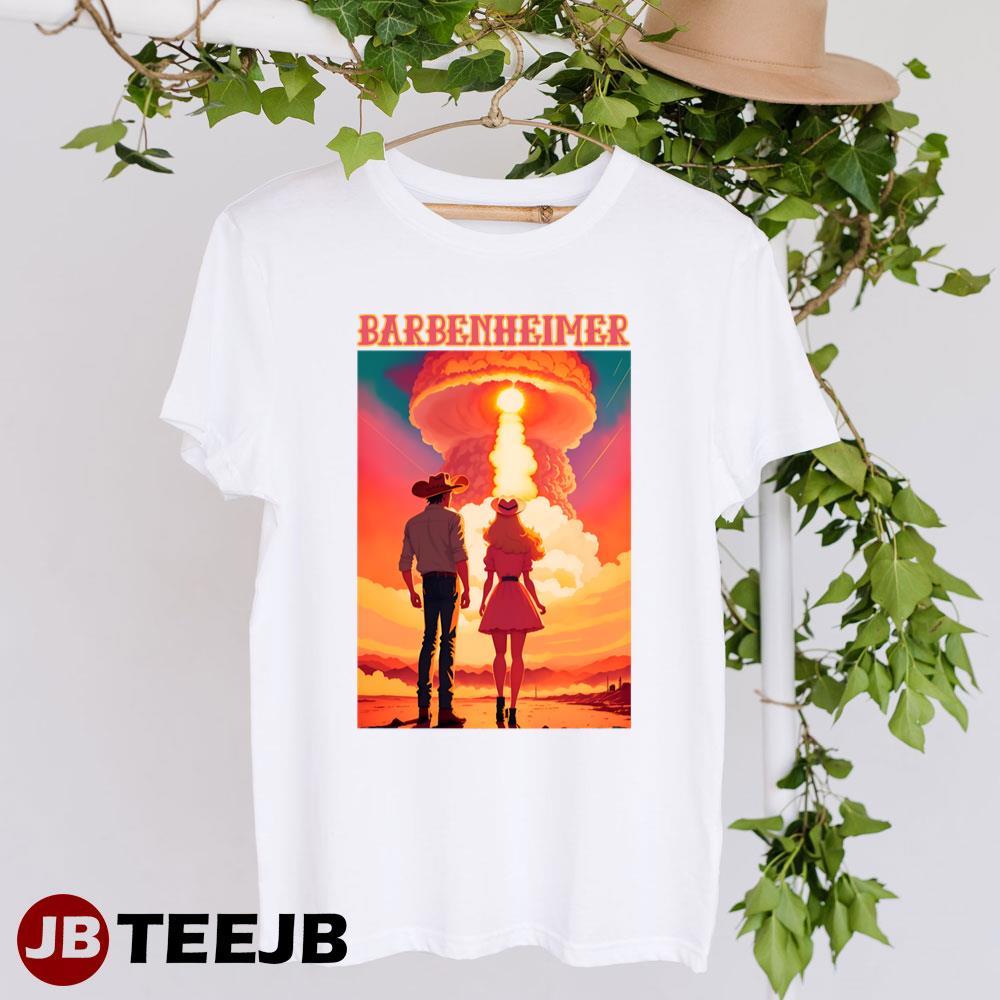 Oppenheimer Double Feat Barbenheimer TeeJB Unisex T-Shirt