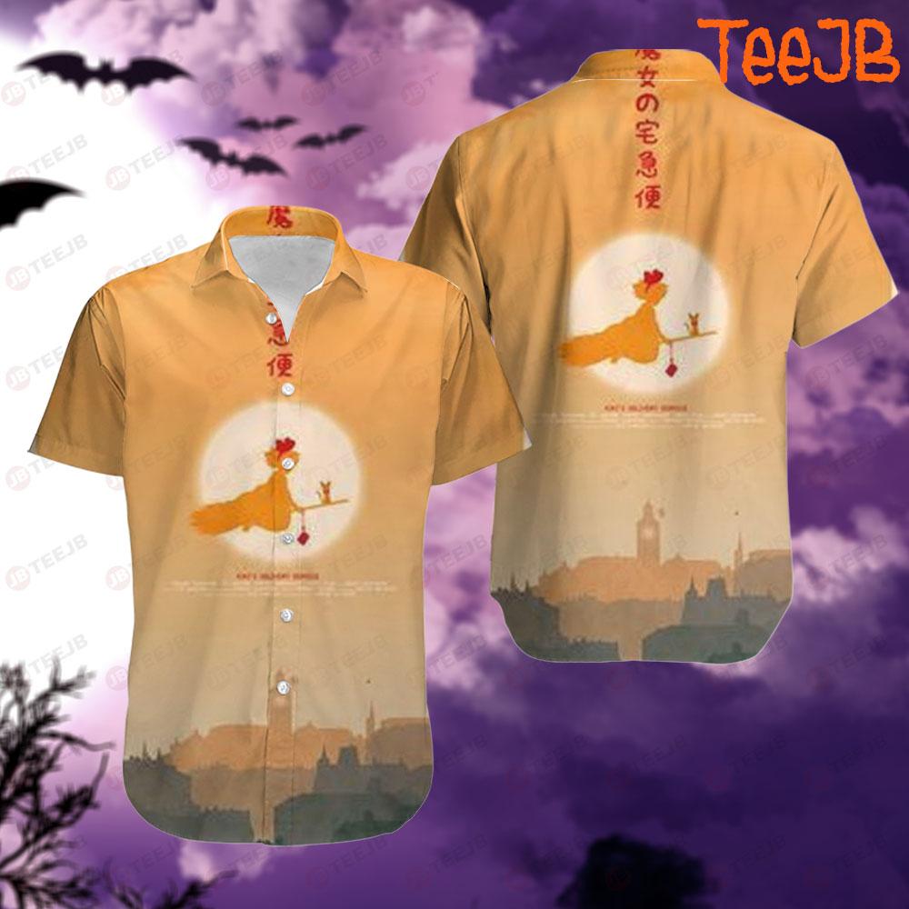 Orange City Kiki’s Delivery Service Halloween TeeJB Hawaii Shirt