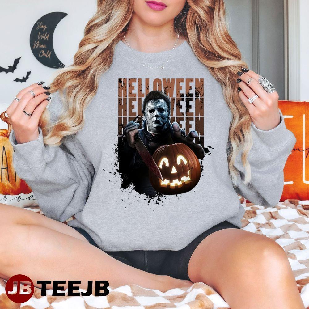 Pumpkin Halloween Michael Myers TeeJB Unisex T-Shirt