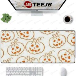 Pumpkins Halloween Pattern 166 TeeJB Mouse Pad