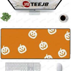 Pumpkins Halloween Pattern 187 TeeJB Mouse Pad