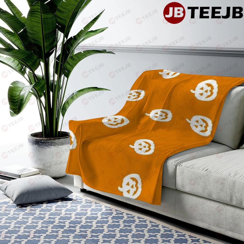 Pumpkins Halloween Pattern 187 TeeJB US Cozy Blanket