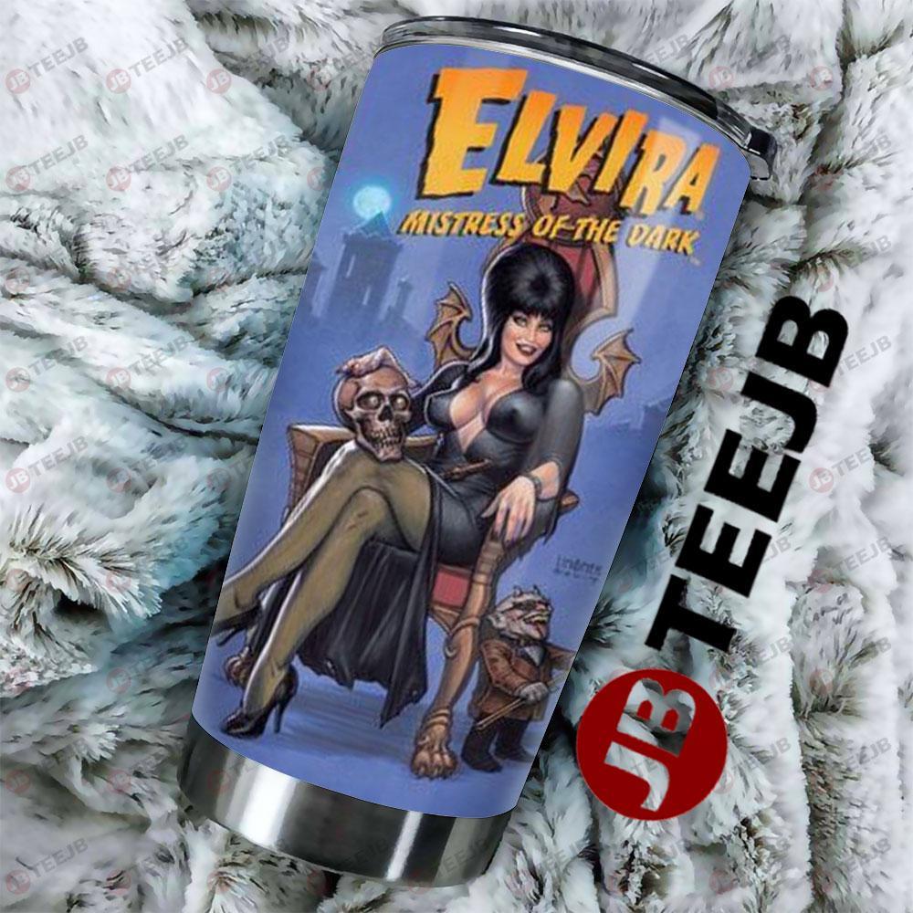 Queen Elvira Mistress Of The Dark Halloween TeeJB Tumbler