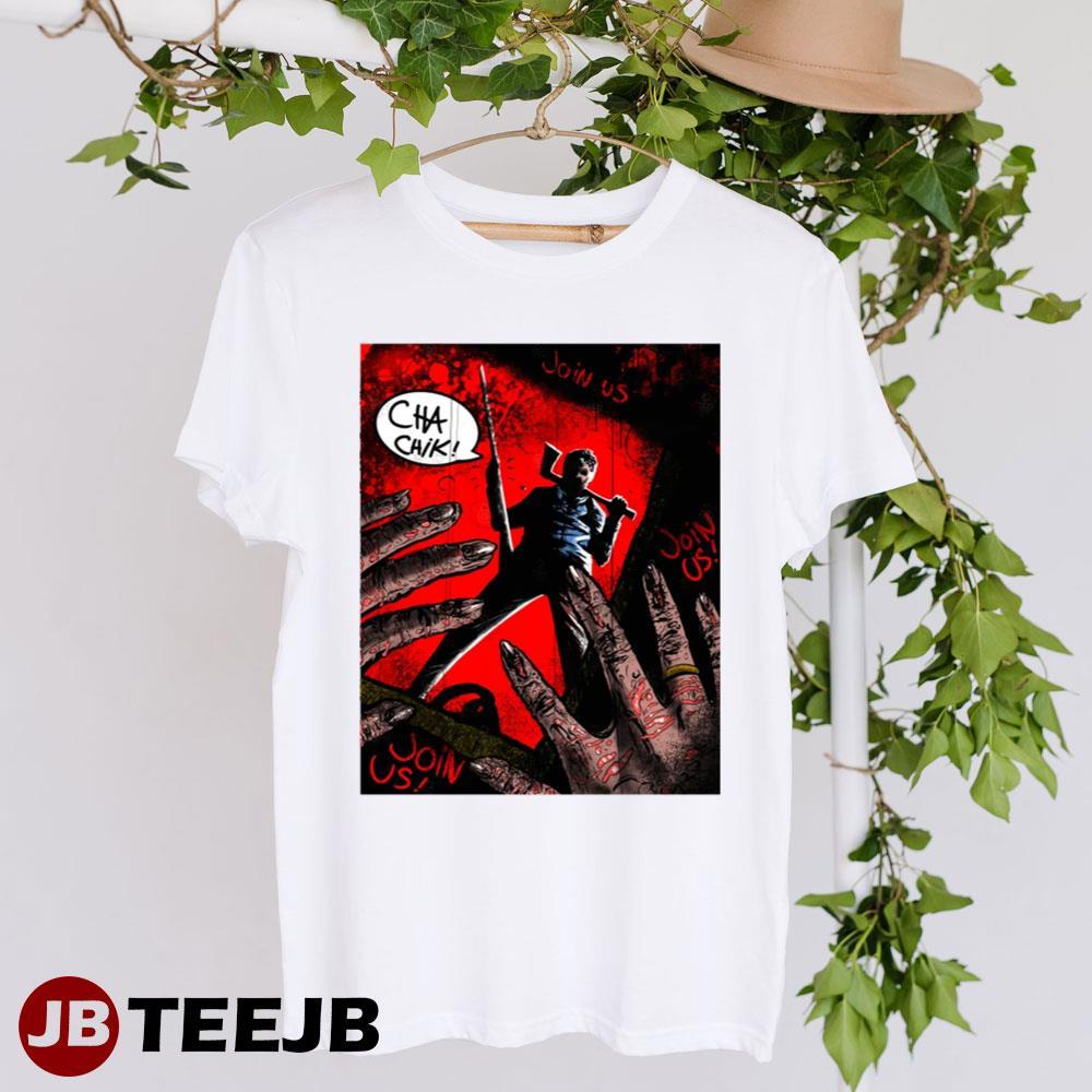 Red Dark The Evil Dead Halloween TeeJB Unisex T-Shirt