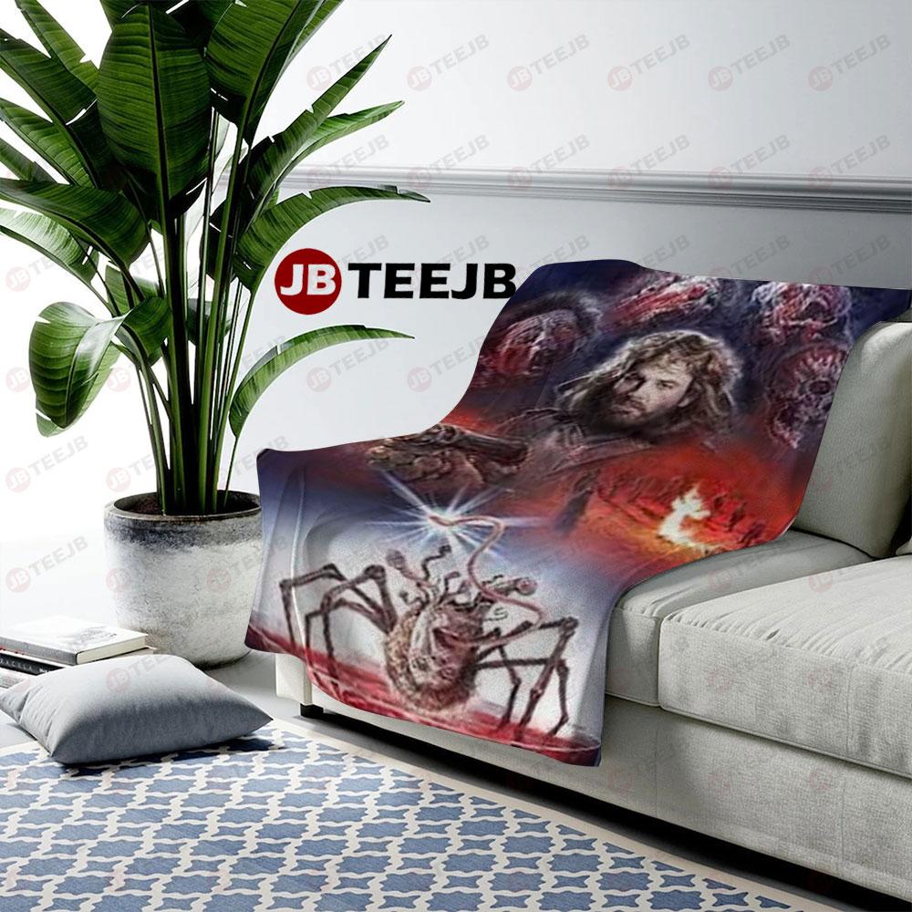 Red Style Macready The Thing Halloween TeeJB US Cozy Blanket