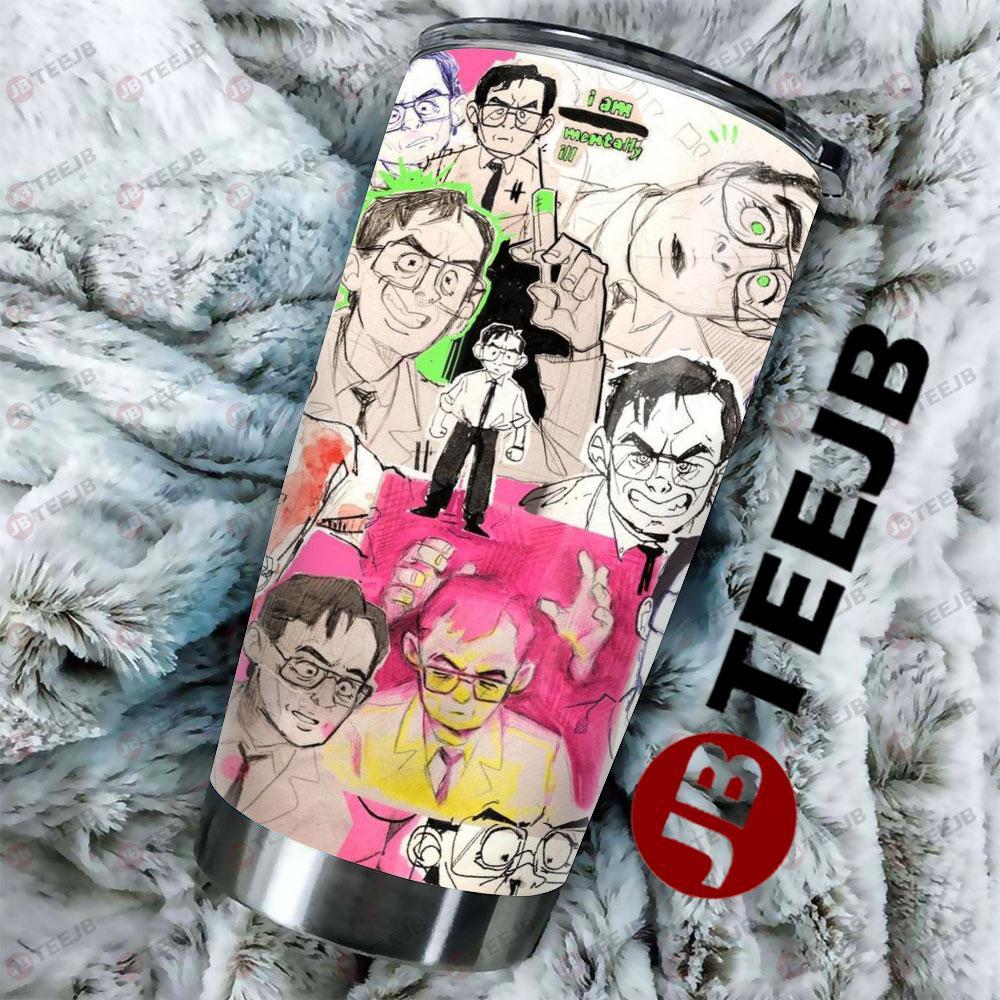 Retro Anime Re-Animator Halloween TeeJB Tumbler