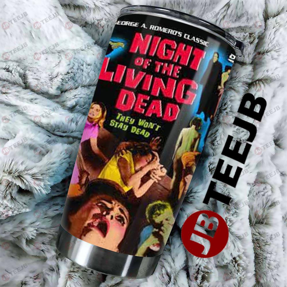 Retro Color Night Of The Living Dead Halloween TeeJB Tumbler