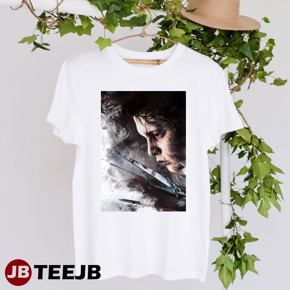 Retro Movie Edward Scissorhands Halloween TeeJB Unisex T-Shirt