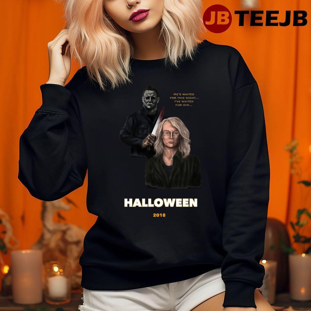 Retro Movie Halloween Laurie Strode TeeJB Unisex T-Shirt