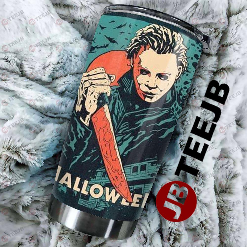 Retro Movie Halloween TeeJB Tumbler