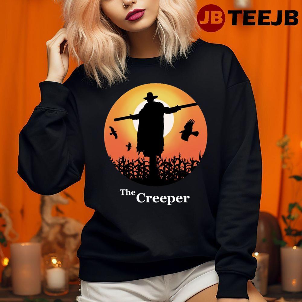 Retro Sun The Creeper Halloween TeeJB Unisex Sweatshirt