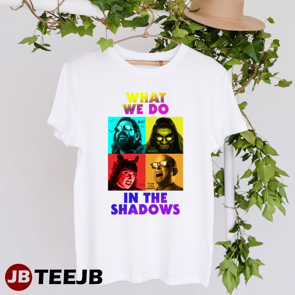 Retro What We Do In The Shadows Halloween TeeJB Unisex T-Shirt