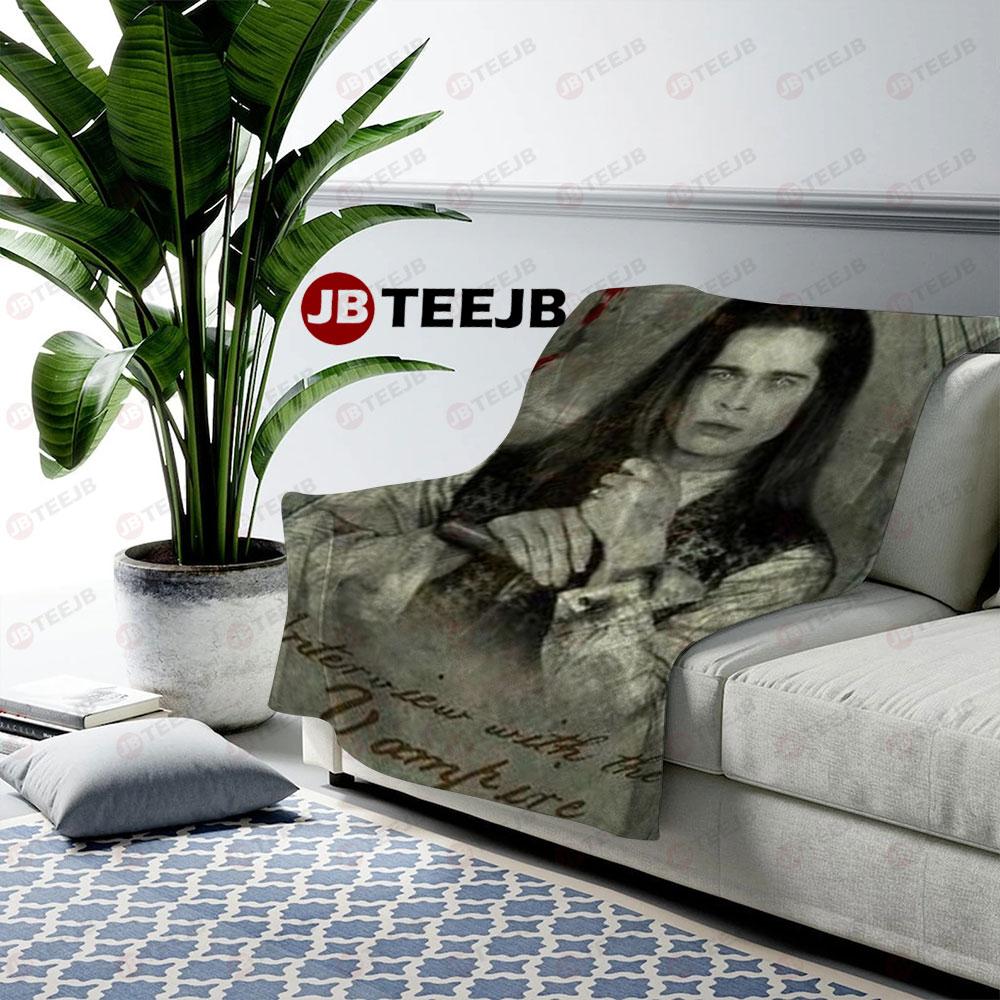 Sad Interview With The Vampire The Vampire Chronicles Halloween TeeJB US Cozy Blanket