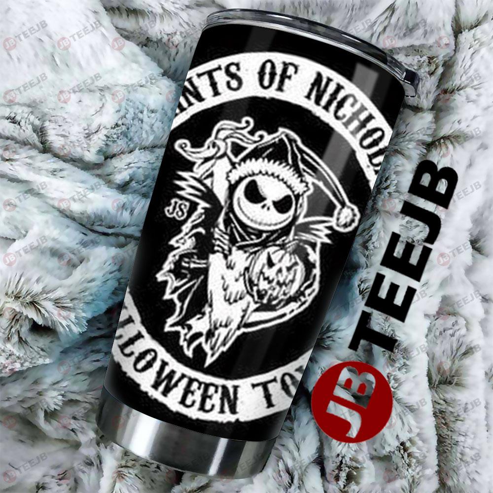 Saints Of Nicholas The Nightmare Before Christmas Halloween TeeJB Tumbler