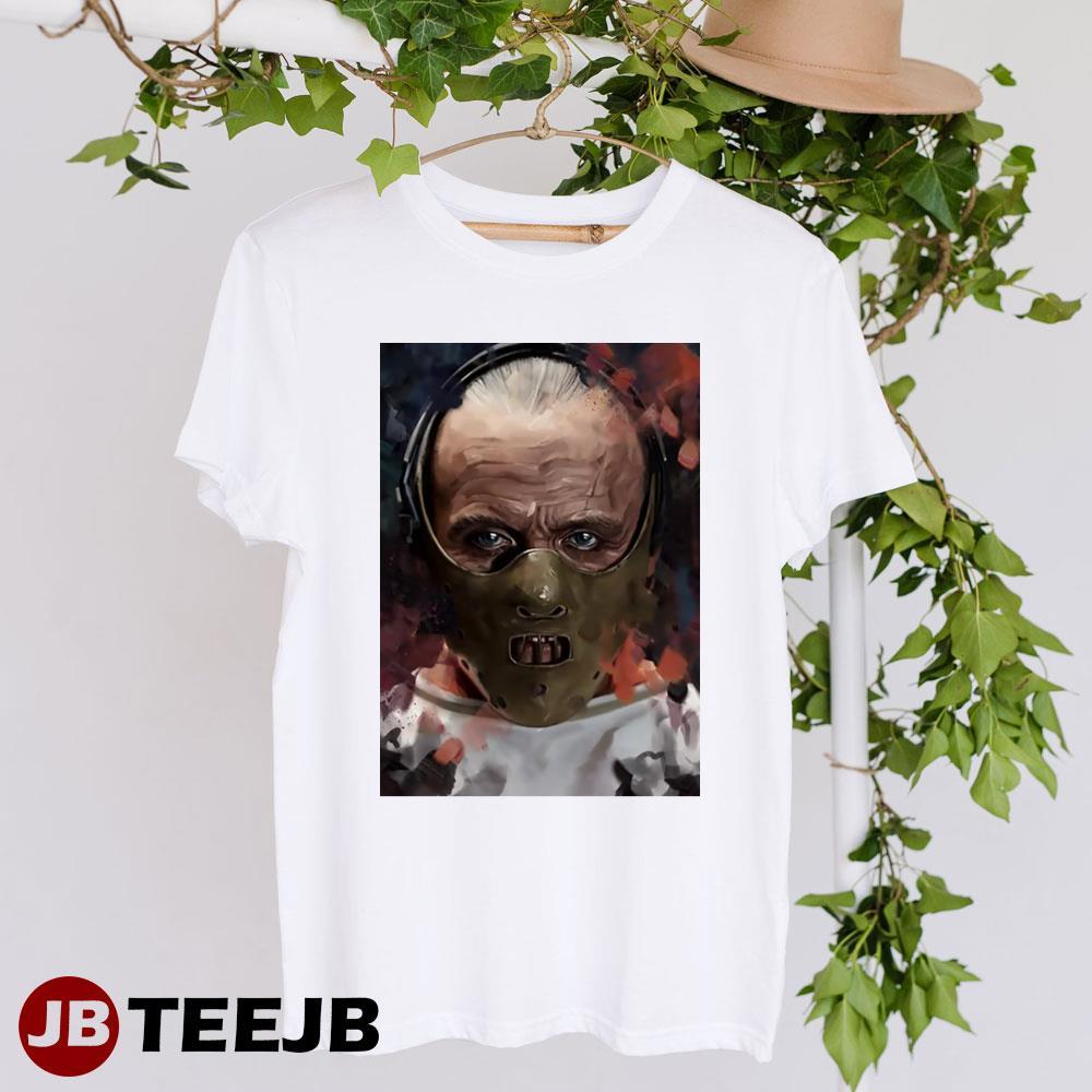 Scary Hannibal Lecter Halloween TeeJB Unisex T-Shirt