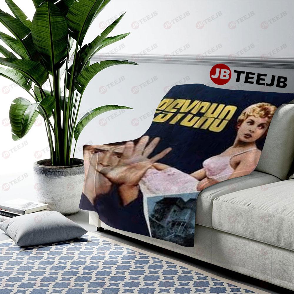 Sexy Girl Psycho Halloween TeeJB US Cozy Blanket