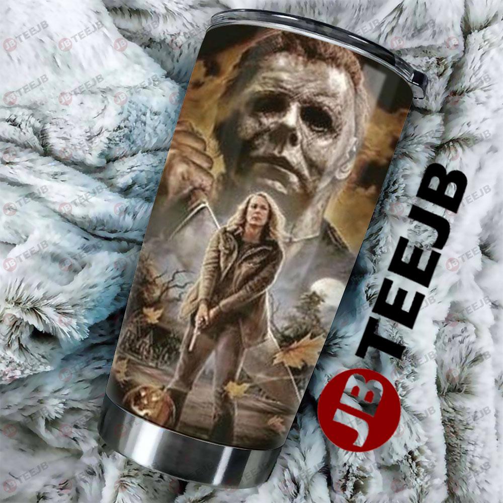 Smoke Girl Halloween TeeJB Tumbler