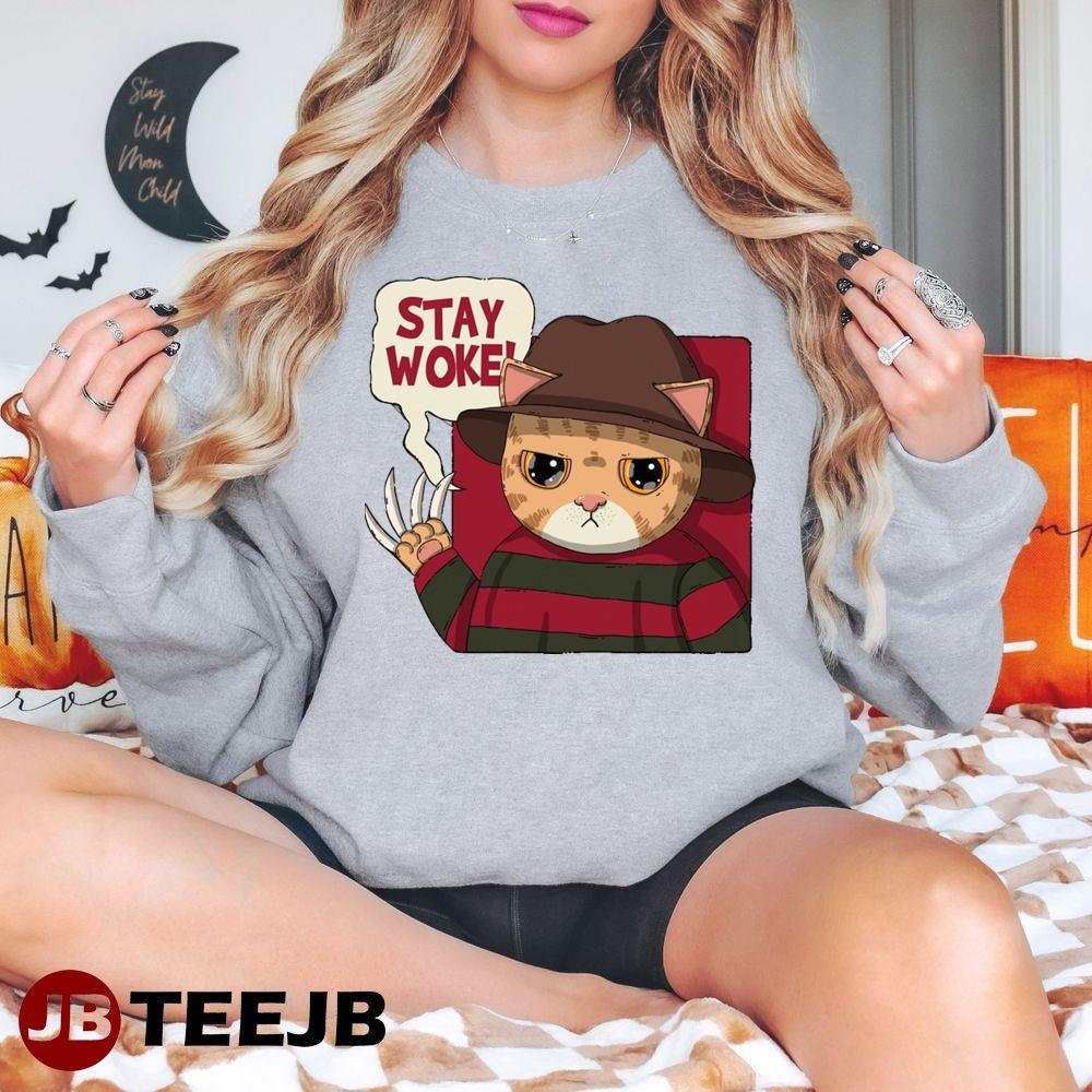 Stay Woke Freddy Krueger Halloween TeeJB Unisex T-Shirt