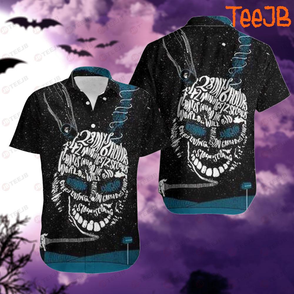 Text Head Donnie Darko Halloween TeeJB Hawaii Shirt